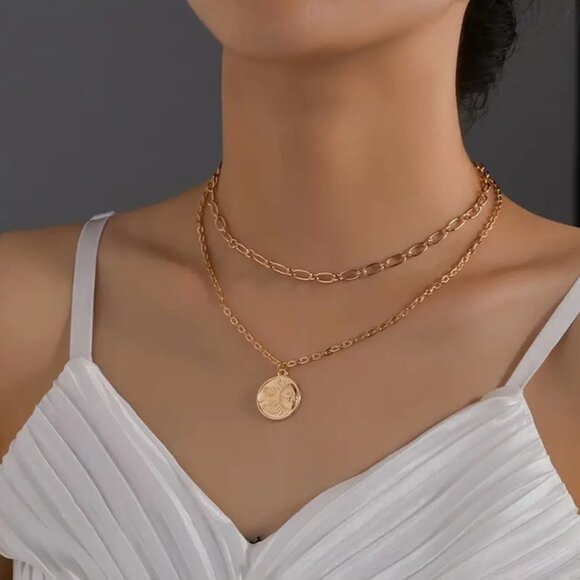 14K Gold Filled Pendent Necklace